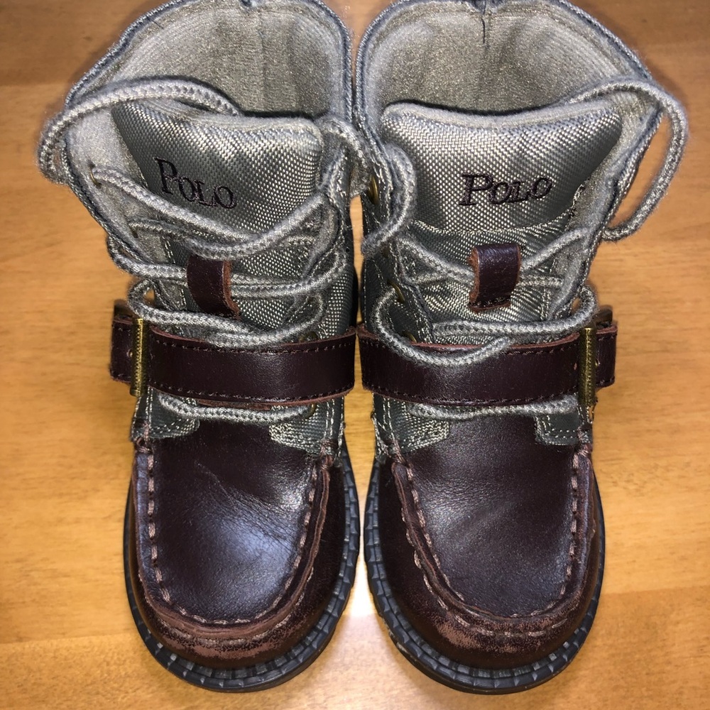 Polo Boots. Size 6.5 Baby/Toddler Boy